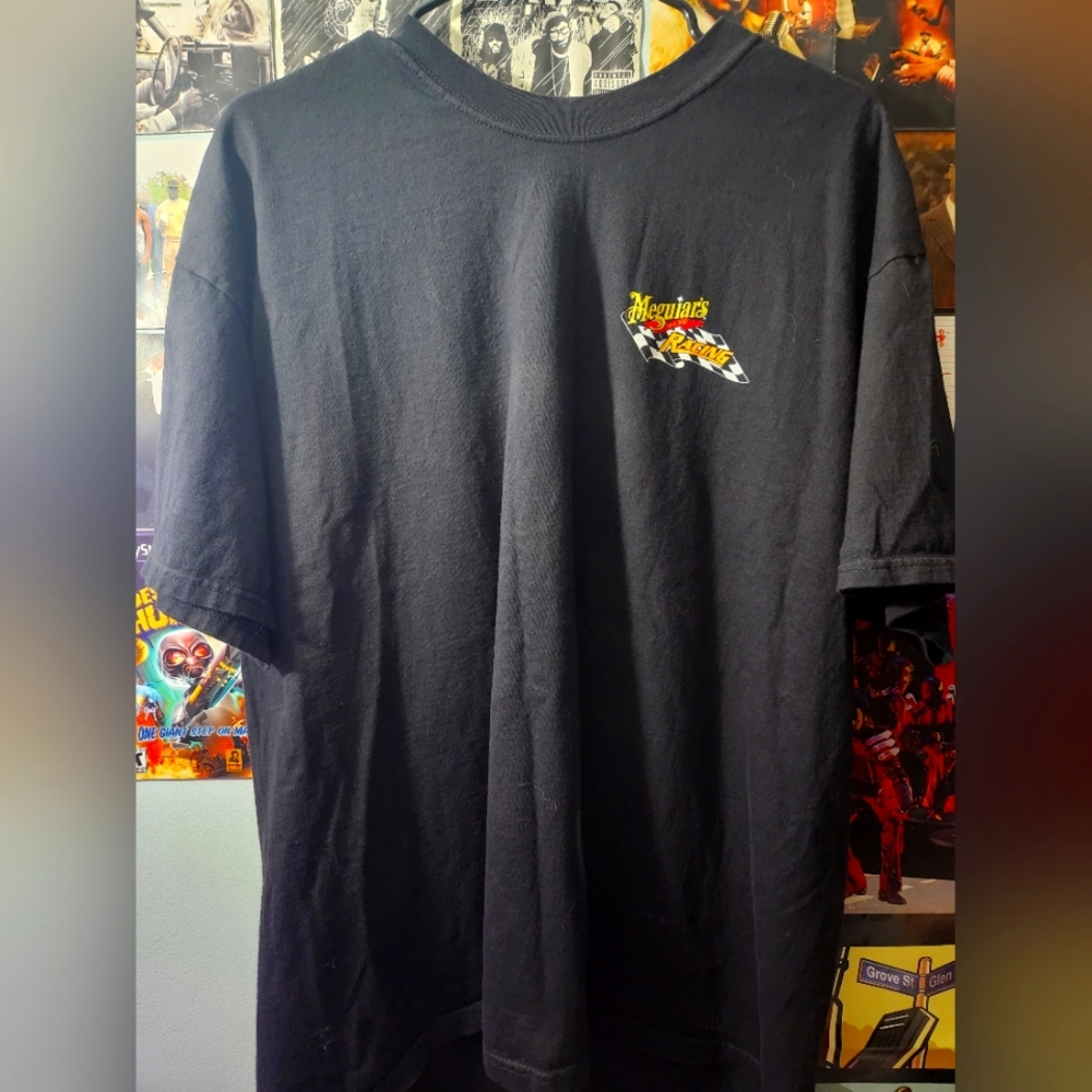 Racing t shirt Xtra Large Black